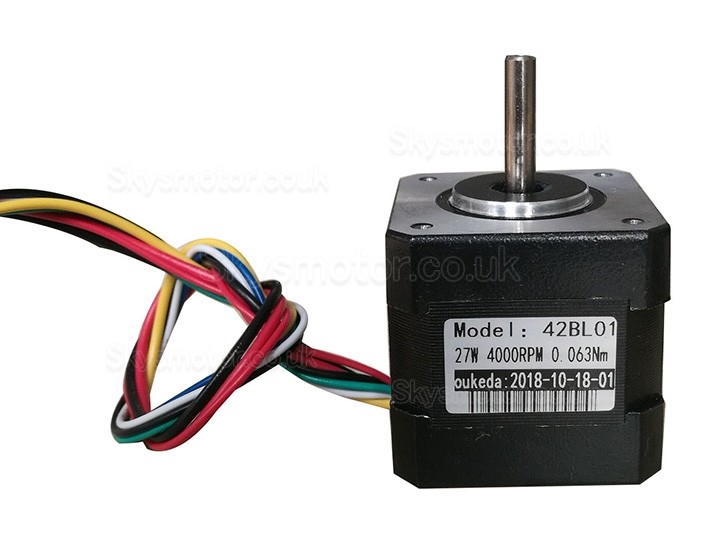 24VDC Brushless DC Motor SMCU002920 3 Phase 6.3Ncm/12.5Ncm/18.8Ncm 4000RPM BLDC Motor